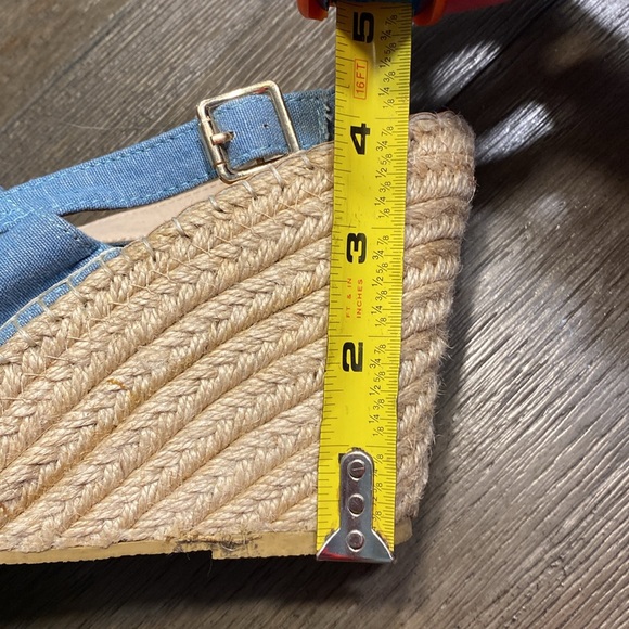 Ulite women’s size 40 peep toe wedge sandals - Picture 10 of 11